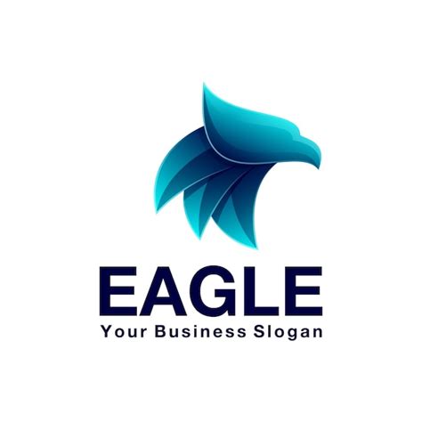 Logo Aigle Vecteur Premium