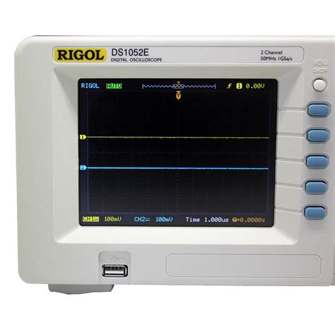 Rigol Ds1052e 50mhz Digital Oscope With 2 Channels Usb Storage Access