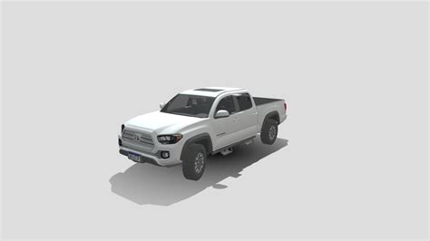2019 Toyota Tacoma Download Free 3d Model By Davidholiday 8bb91f0
