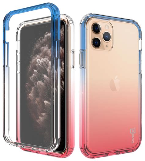 Coveron Apple Iphone 11 Pro Clear Case With Two Tone