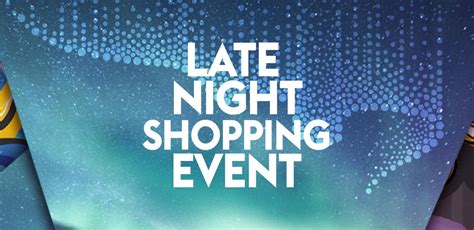 Late Night Shopping Event Visit Perth
