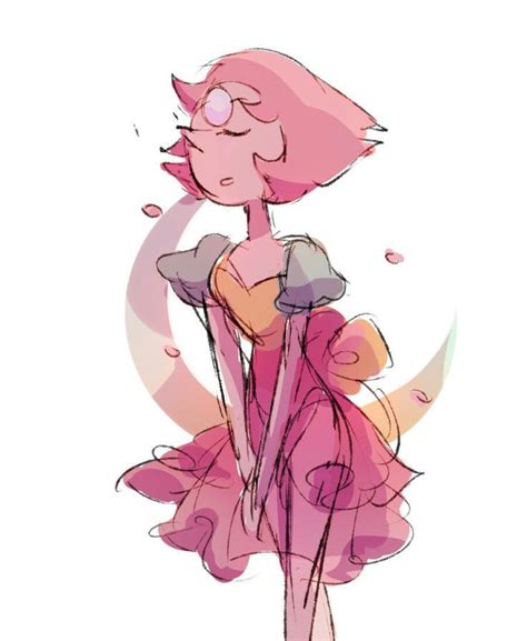 Stunning Fan Art Of Pearl And The Crystal Gems