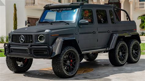 This Mercedes Amg G63 Has Been Transformed Into A 6×6 Monster Auto Recent
