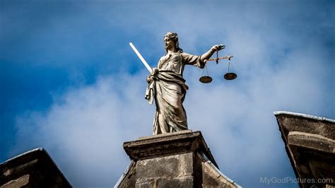 What is the allegory of justice in lady justice? Lady Justice - God Pictures