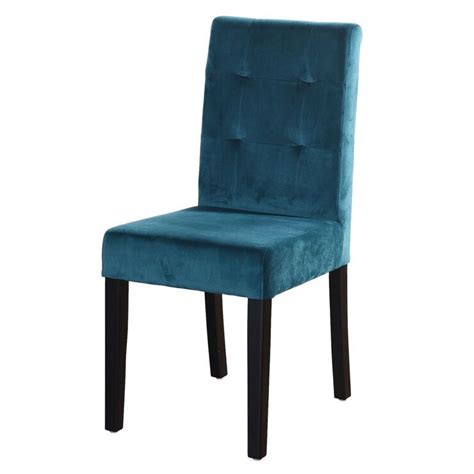 We have amazing deals on velvet dining chairs from all around the web. Madden 4-Tuft Aqua Velvet Dining Chair | Velvet dining ...