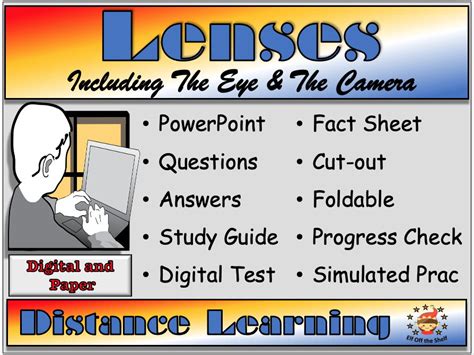 Light Lenses The Eye Pinhole Camera And Camera Classroom Distance