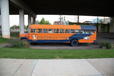 Denver Broncos Fan Bus Photograph By Eldon Mcgraw Fine Art America