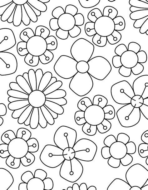 57 de nieuwste kleurplaat bos bloemen divers kleurplaatunicornorg. Bos lente bloemen | Kleurenisleuk.nl | Bloem kleurplaten, Bloemen tekenen, Bloemen kleurplaten