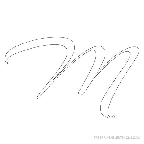 Free Printable Airbrush Letter Stencils