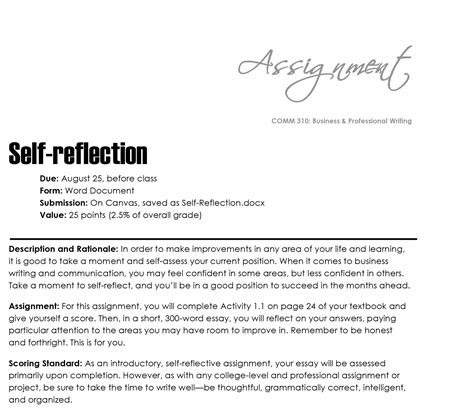 Writing a reflective essay allows you to evaluate your experiences and relate them to your development. Self reflection essay about yourself pdf
