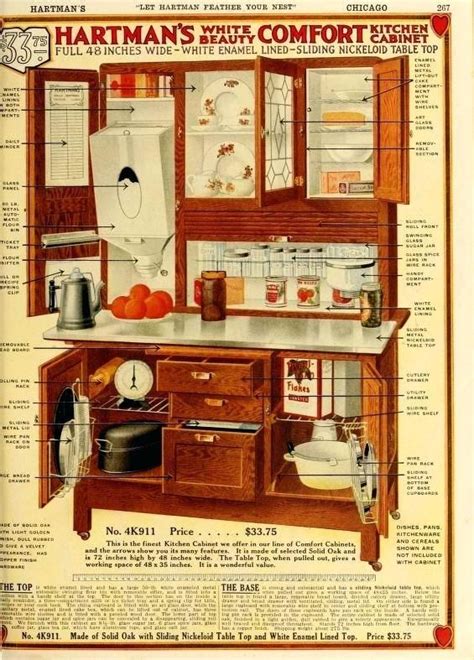 Sellers later moved to new castle. art deco hoosier cabinet cabinet guide making bread build ...