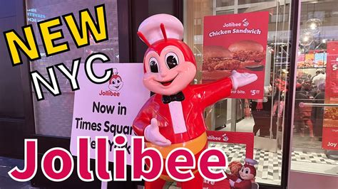 The New Jollibee Of Times Square New York City Filipino Fast Food