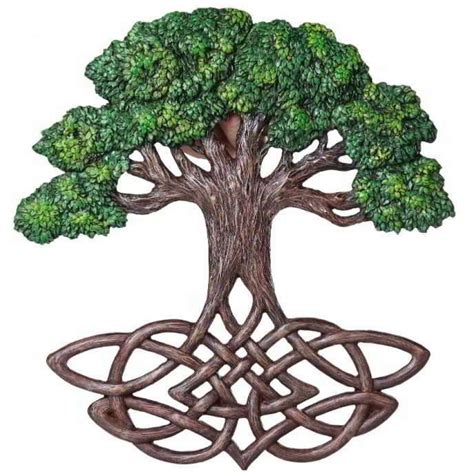 Tree Of Life Celtic Knot Wall Plaque Celtic Tree Of Life