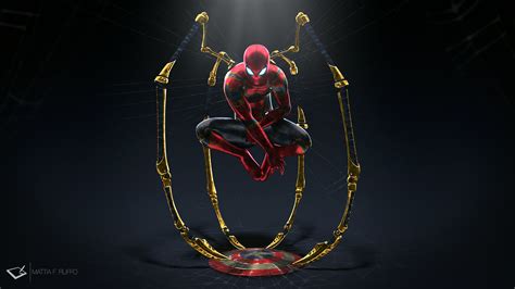 Marvel Iron Spiderman Wallpaperhd Superheroes Wallpapers4k Wallpapers