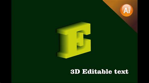 3d Blend Text Effect Editable Text Adobe Illustrator Tutorial