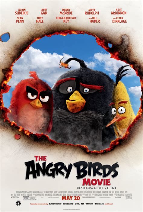 На тропическом острове, где живут нелетающие птицы, царит атмосфера радости и счастья. See the New Angry Birds Movie Poster | Takes On Tech