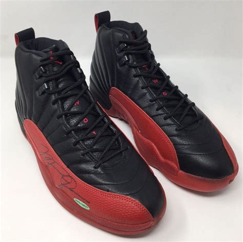 Nike air jordan shoes online store for sale. Michael Jordan Signed Original 1997 Nike Air Jordan 12 Flu Basketball Shoes (UDA COA) | Pristine ...
