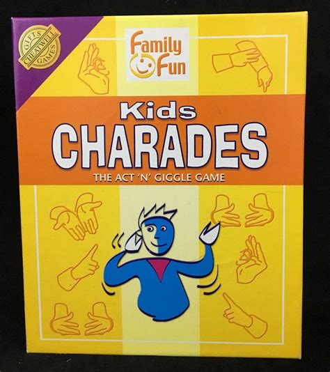 Cheatwell Games Kids Charades New Games Board And Traditional Games