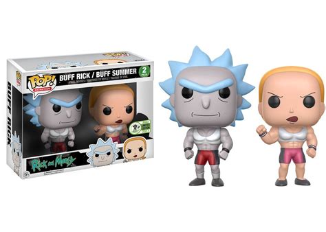 Funko Pop Animation Rick And Morty Buff Rick And Summer Eccc Exclusive