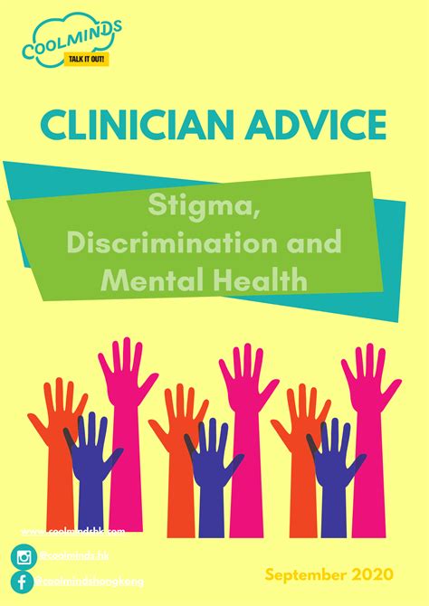 Clinician Advice Stigma Discrimination And Mental Health Coolminds