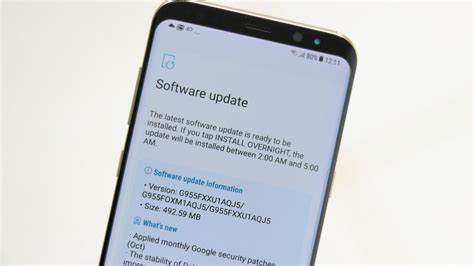 New Galaxy S8 Update Brings The Latest Security Patch Sammobile