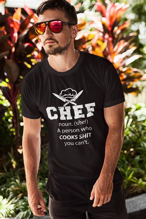 Cooking Shirt Funny Chef Shirts T For Cook Tshirt Foodie Etsy