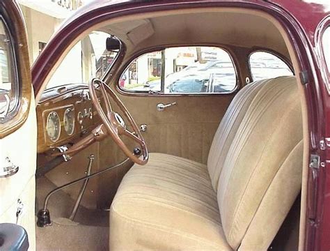 1937 Plymouth Interior My First Car Classic Cars Pinterest