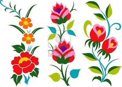 image result for mexican flower stencils folk art flowers mexican flowers flower cartoon