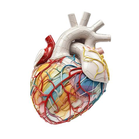 Coeur Humain Png Génératif Ai Png Cœur Humain Anatomie Système