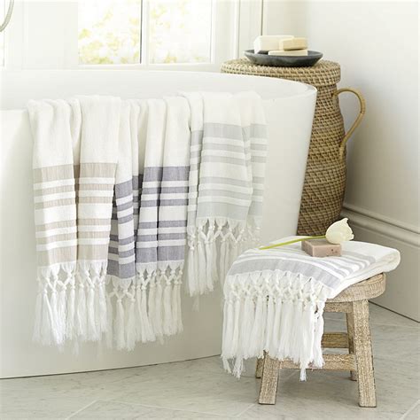 You can check out our towels here if you're curious. Turkish Bath Towel | Ballard Designs
