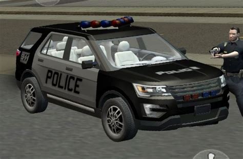 Ford Police Interceptor Utility In Police Cop Simulator Gang