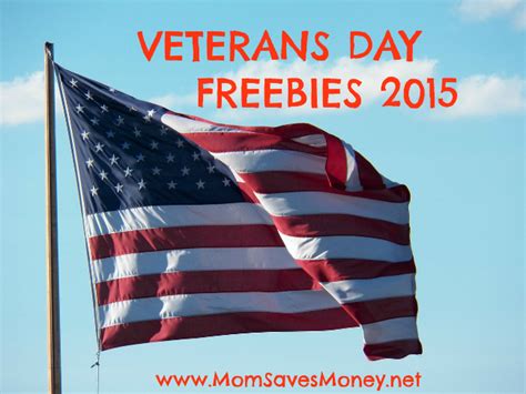 One of the most common ways to find free money is by checking with your local, state, or national government. Veteran's Day Freebies 2015 on November 11! - Mom Saves Money