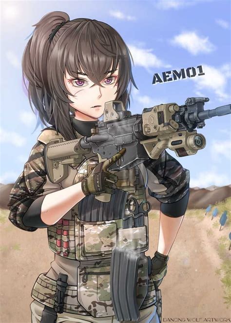 Anime Girls With Guns Part Gag