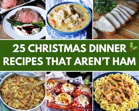 25 Christmas Dinner Recipes That Arent Ham Just A Pinch