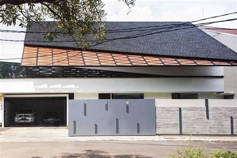 Model rumah atap miring kedepan. 20 Desain Rumah Atap Miring Minimalis, Modern, Industrial