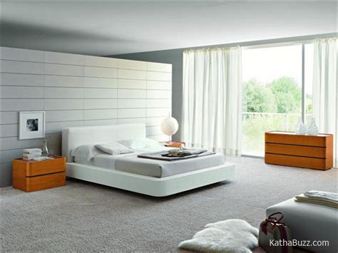 This bedroom is a great example of modernism: Modern & Simple home designs: Master Bedroom | .::KathaBuzz::.