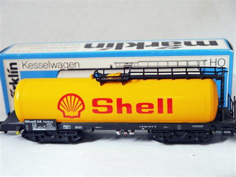 Märklin 4651 H0 Shell Kesselwagen 4 Achsig Der Db Ebay