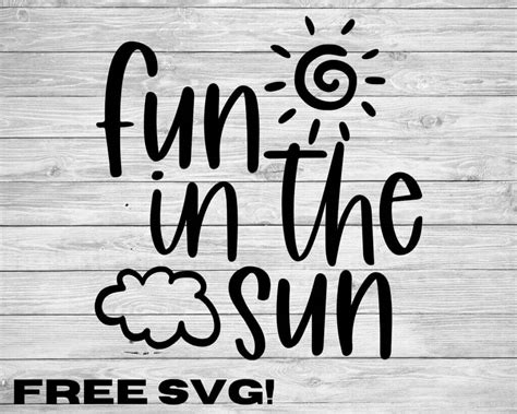 Free Fun In The Sun SVG Good Morning Chaos