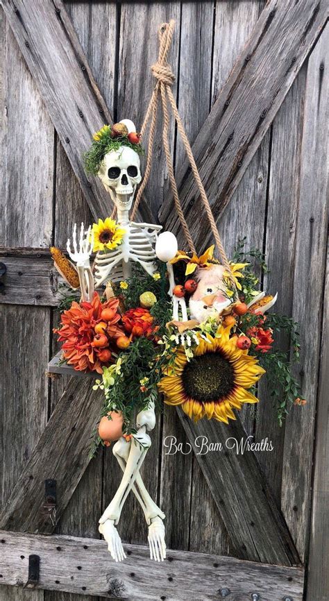 Diy Halloween Wreaths Ideas Cute Outdoor Halloween