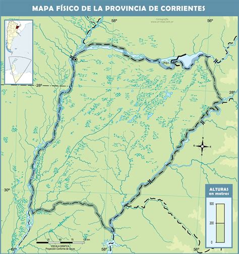 TaragÜi PorÁ Relieve De La Provincia De Corrientes