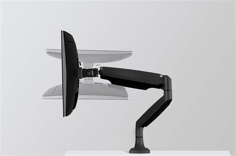 Instead of just putting them on a stand, why not get a proper monitor mount for them and make them. MOUNT-IT: Mount-It! Monitor Desk Mount, Computer Monitor ...