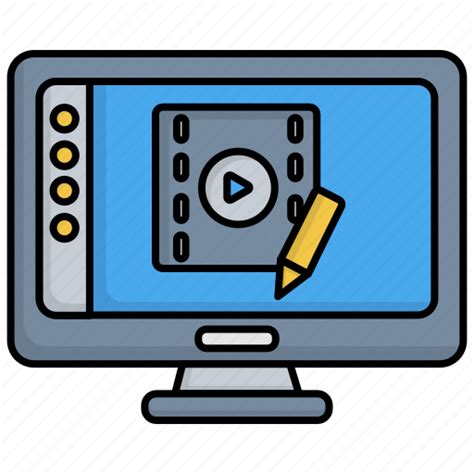 Editing Editor Film Multimedia Video Video Editing Video Editor Icon