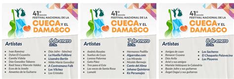 Santa Rosa Presentó Los Artistas Que Participarán Del Festival De La Cueca Y El Damasco