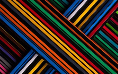 Download Wallpapers Colorful Lines 4k Android Creative Weave