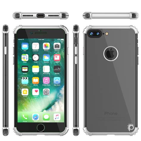 Iphone 8 Plus Case Punkcase Blaze Silver Series Protective Cover W P