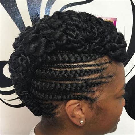 Ghana braids are also considered the best protective style (braiding hair close to the scalp) for women who have naturally curly hair. 25 Incredibly Nice Ghana Braids Hairstyles For All ...