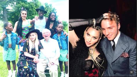 Madonna Posts Rare Photos Of All 6 Kids In Fathers Day Tribute To