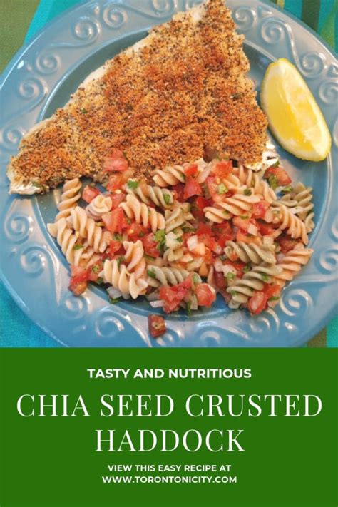 To keep the carbs low. Chia Seed Crusted Haddock | Recipe | Chia seed recipes, Recipes, Haddock recipes