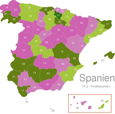 Spain Post Codes Digit Interactive Javascript Map Javascript