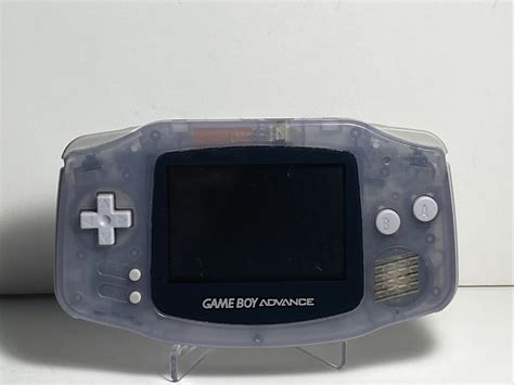 Nintendo Gameboy Advance Gba Glacier Blue Agb 001 Free Shipping
